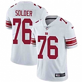 Nike Men & Women & Youth Giants 76 Nate Solder White NFL Vapor Untouchable Limited Jersey,baseball caps,new era cap wholesale,wholesale hats